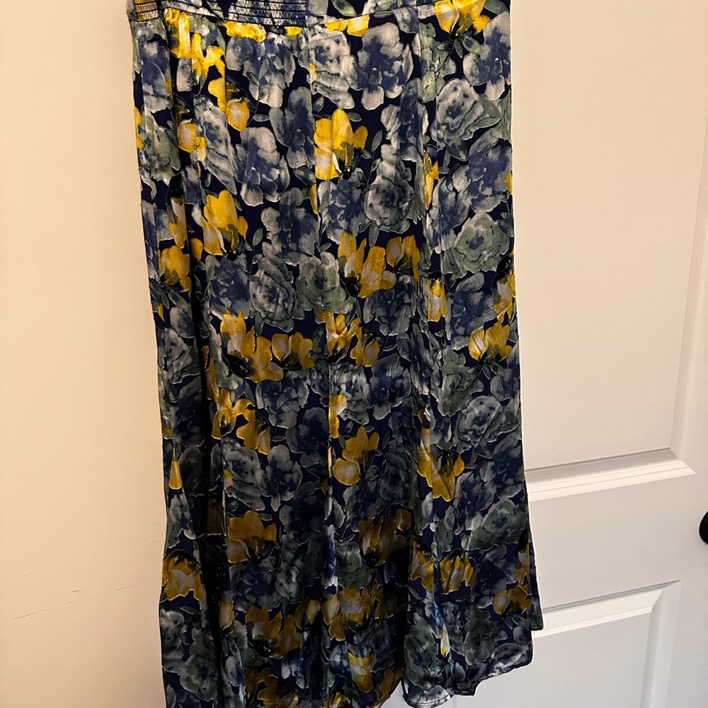 Floral Print Women's Skirt, with top.